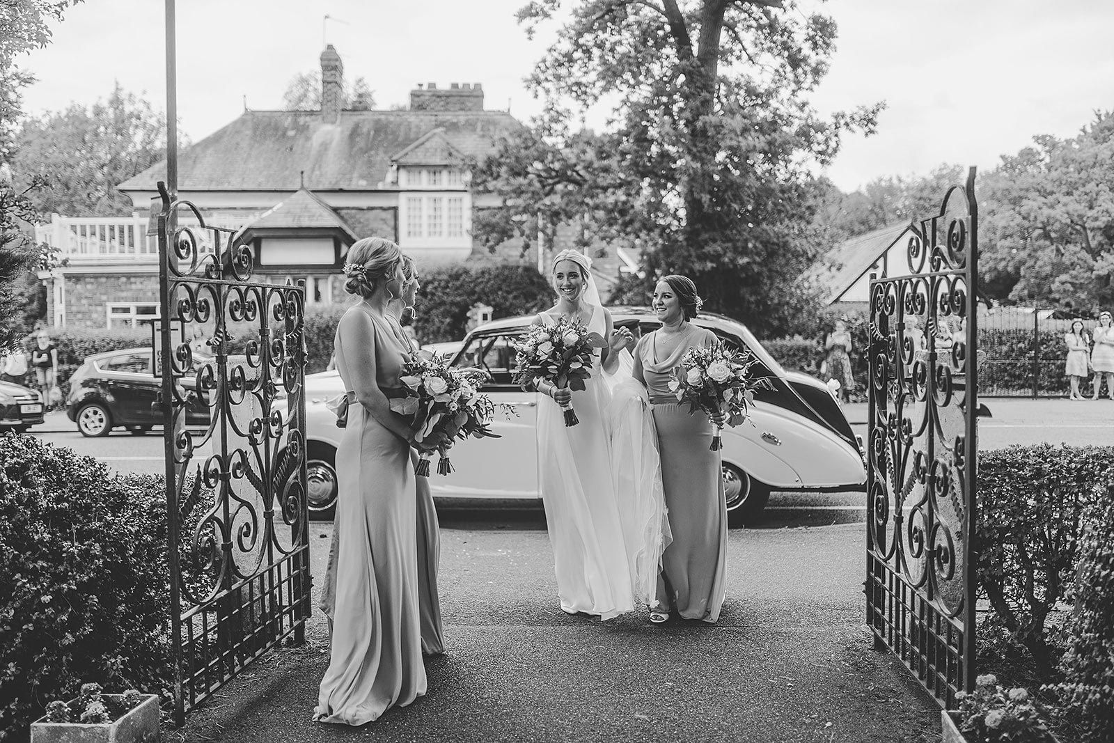 Princess Vintage Car for the Wedding of Georgie