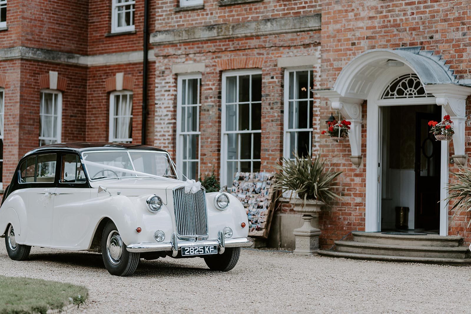 Princess Vintage Car for the Wedding of Georgie