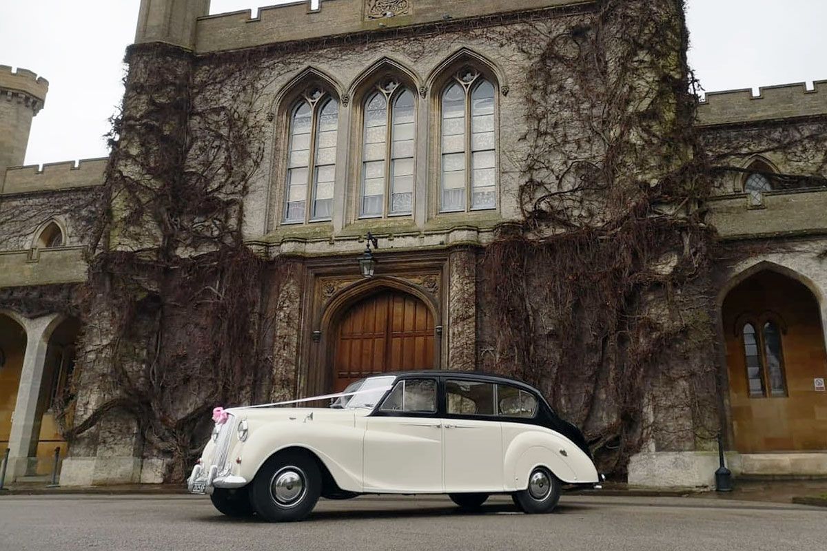 Princess Wedding Car at Lincoln Castle