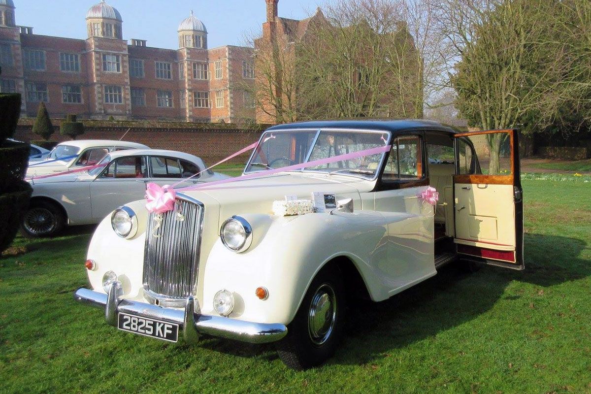 Princess Wedding Car at Doddington Hall
