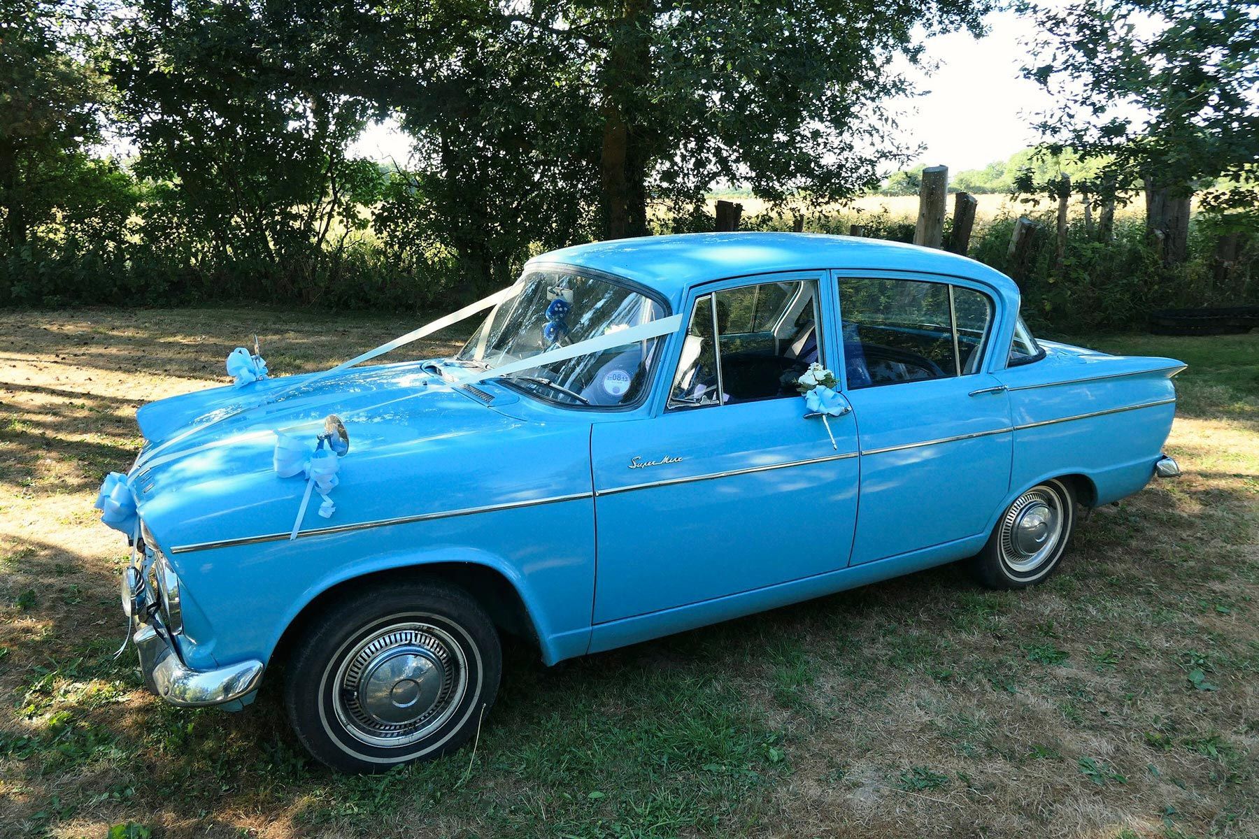 Hillman Super Minx Vintage Classic Wedding Car