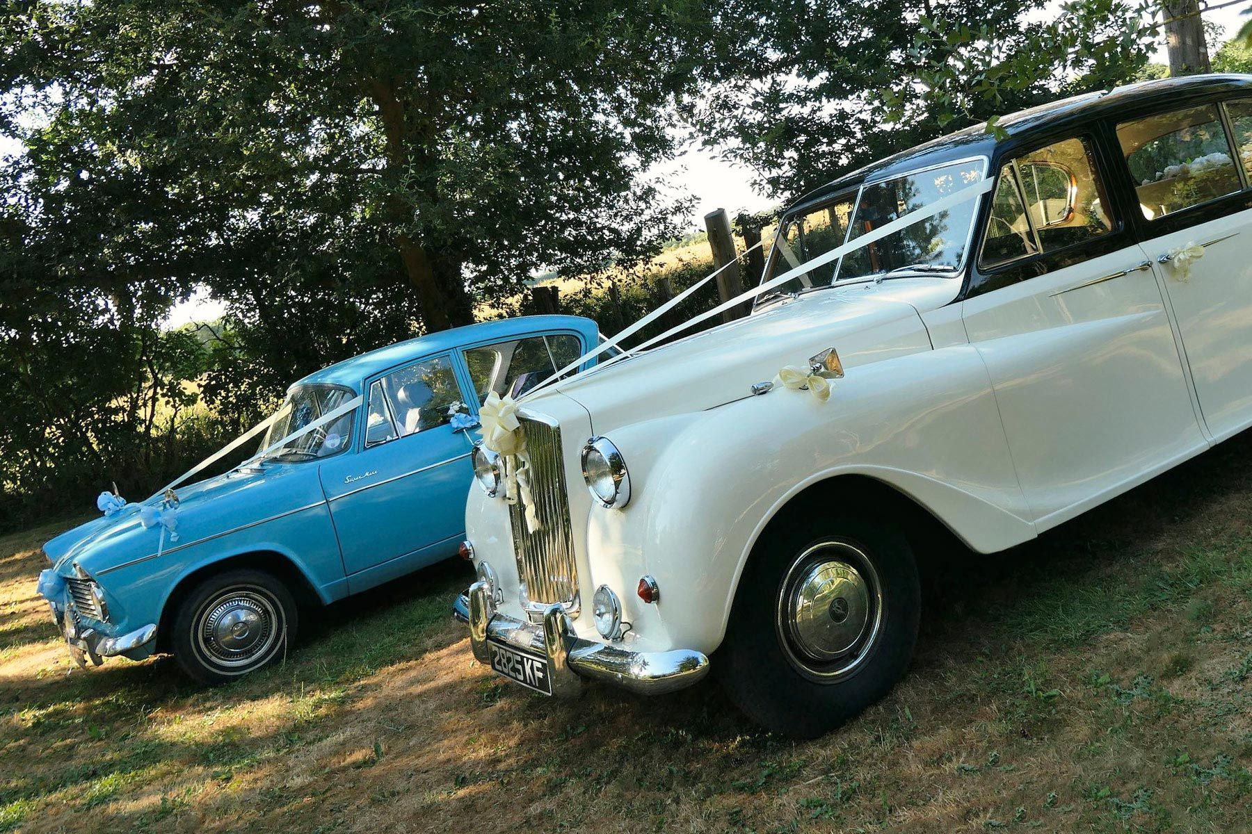 Princess and Super Minx Vintage Wedding Cars