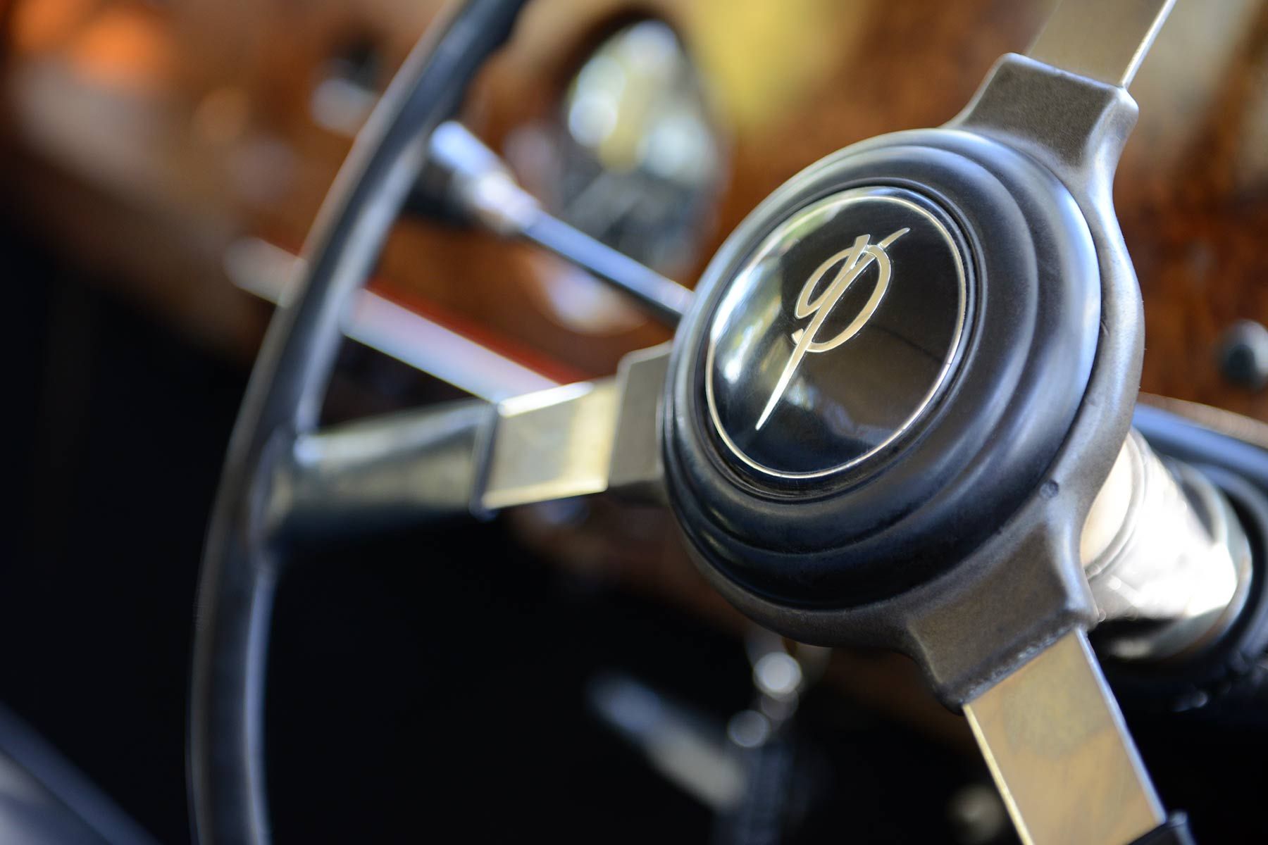 Vintage Wedding Car (Inside the Princess)
